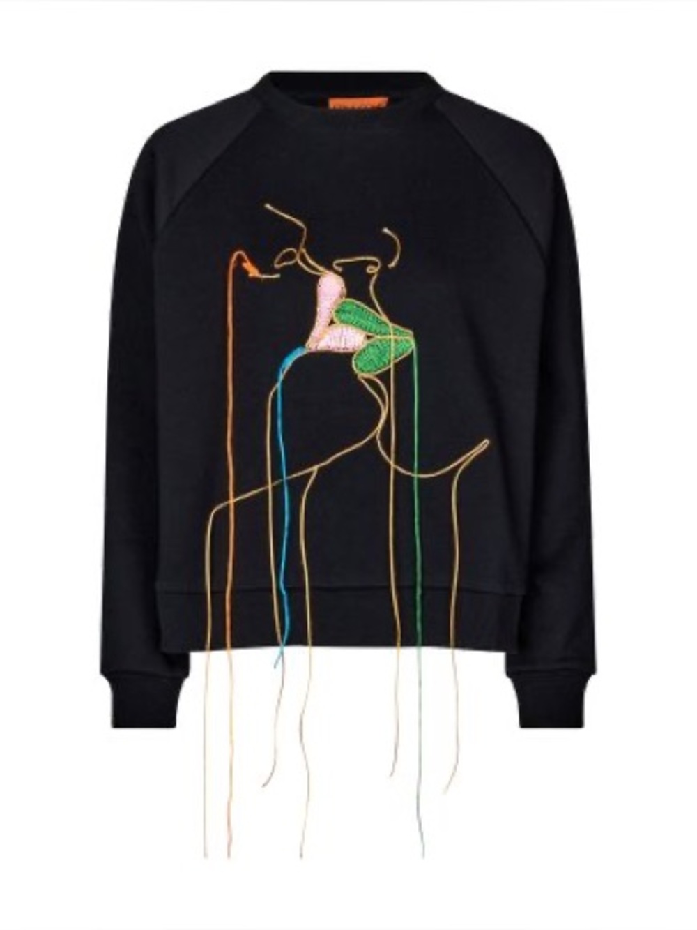 STINE GOYA Black Lexi Sweatshirt - M